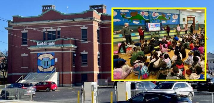 New Bedford kids preview the future Congdon-DeValles Elementary School