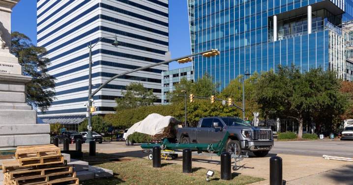 State Christmas tree arrives Monday