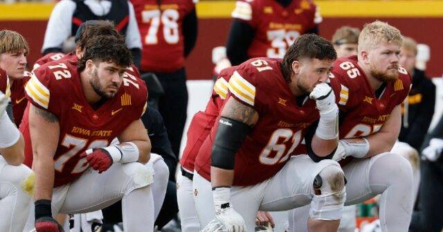 VIDEO: Iowa State's Benjamin Brahmer Collapses on Field After Scary Hit