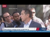 Cuomo speaks to media after casting his ballot