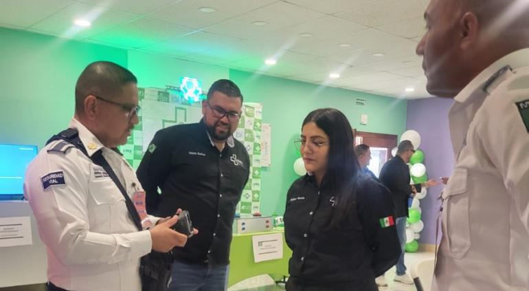 Llevó Vialidad módulo preventivo a la maquila CONTEC