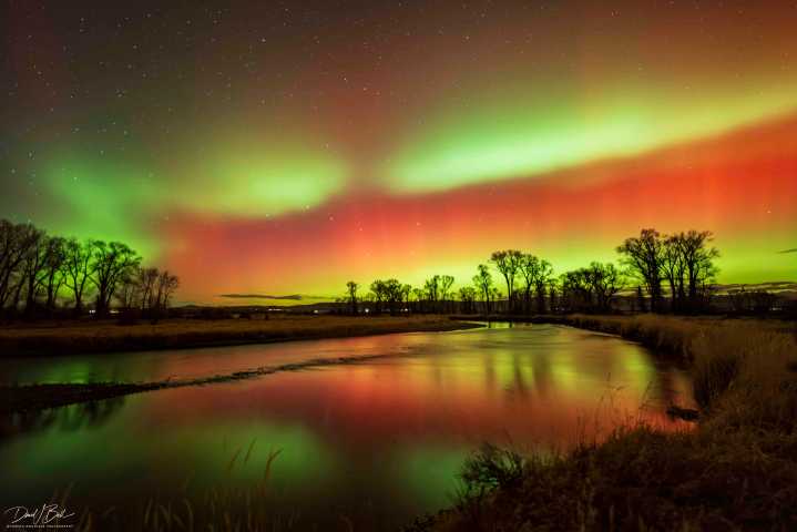 What Creates The Dazzling Colors Of Auroras Over Wyoming? It's All Elevation