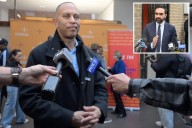 Hakeem Jeffries insists he didn't discuss left-wing primary challenger with DSA Mayor