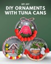 Make the Cutest DIY Christmas Ornament With a Tuna Can