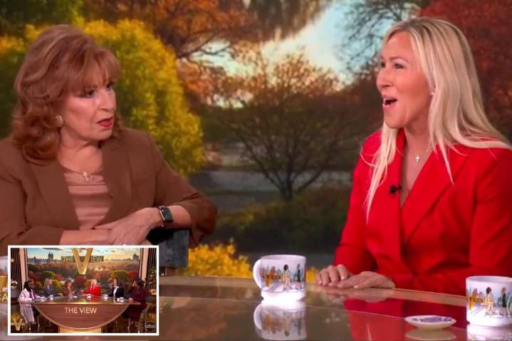 'The View' host Joy Behar suggests Marjorie Taylor Greene 'should become a Democrat'