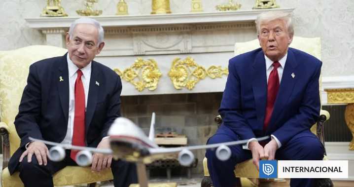 "Una persecución política": Trump envía carta al presidente israelí para pedir que indulte a Netanyahu