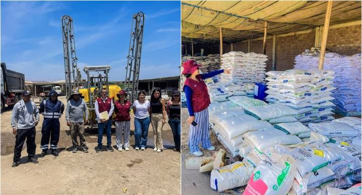 Nasca: empresa de Changuillo recibe moderno pulverizador agrícola mediante Procompite