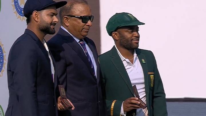 Watch: Rishabh Pant, Temba Bavuma Given Gold Plated Toss Coin To Celebrate Historic Test In Guwahati