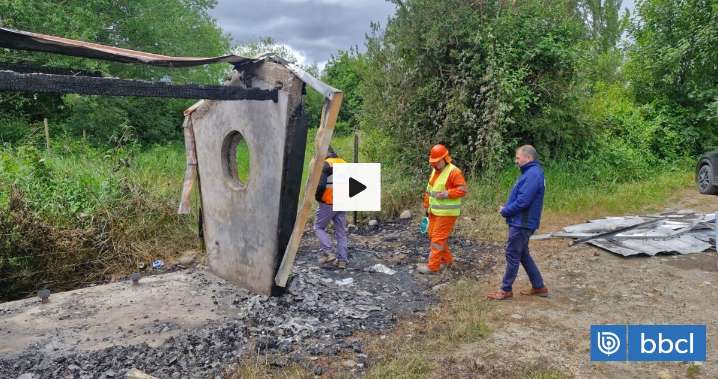 Investigan dos ataques incendiarios a empresa forestal en comuna de San Pablo