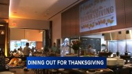 Some families skip cooking and dine out at Bank and Bourbon for Thanksgiving in Philadelphia