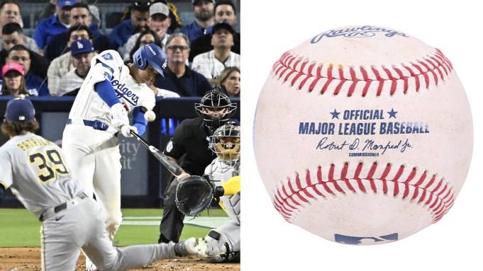 Shohei Ohtani’s Second Home Run Ball From the NLCS Is up for Auction