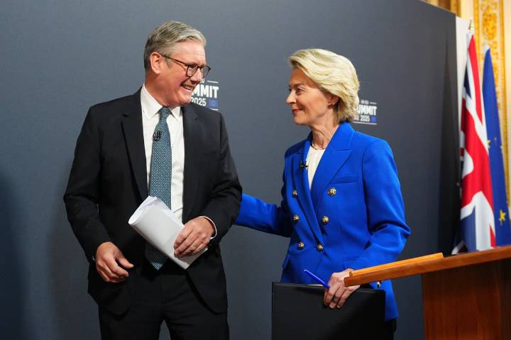 Starmer and Von der Leyen agree on need for rapid progress on Brexit reset deal