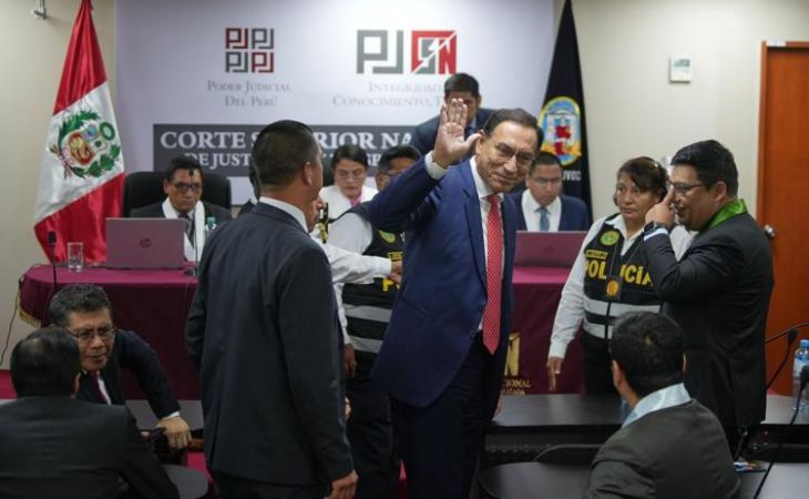 Expresidente peruano Vizcarra condenado a 14 años de cárcel