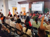 EN EL MARCO DEL DÍA NARANJA: Alienta Ayuntamiento de Playa del Carmen participación de población joven con el conversatorio “Las voces de niñas y adolescentes se escuchan”