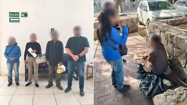 Hombre se reencuentra con su familia después de 30 años