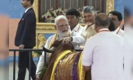 PM Modi pays respect to Sri Sathya Sai Baba in Andhra, launches Sukanya Samriddhi Yojana