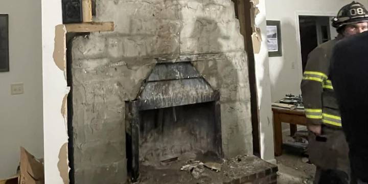 Firefighters called to blaze in Carmel