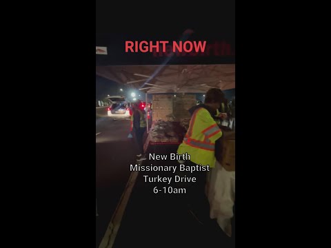 New Birth Missionary Baptist Turkey Drive