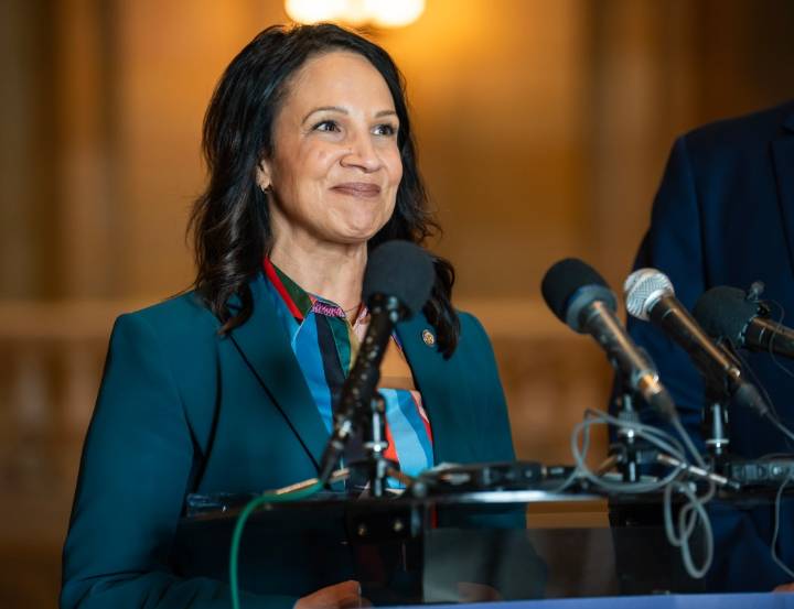 MN GOP gubernatorial candidate Lisa Demuth talks priorities at tour stops