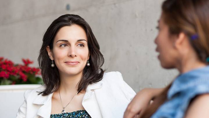 Mom Discussing Homeschooling Wondering How To Make It Clear She Homeschooled Before The Pandemic