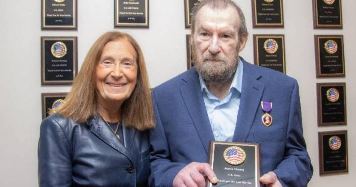 Lost Purple Heart returned to Massachusetts Vietnam veteran in time for Veterans Day