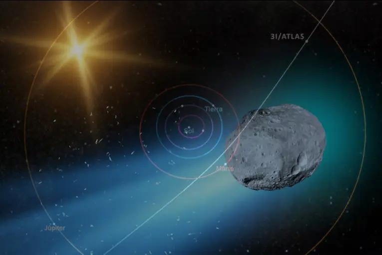 El cometa 3I/ATLAS realizará su mayor acercamiento a la Tierra: cuándo será