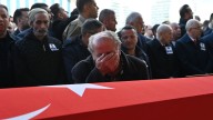 Turkey holds funeral for 20 military personnel killed in Georgia plane crash