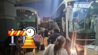 Autobuses de pasajeros prevén circulación lenta por bloqueos; piden tomar precauciones