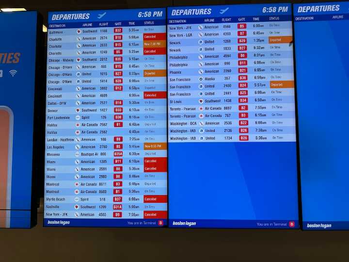 FAA reduces flight cuts at major airports, including Boston Logan