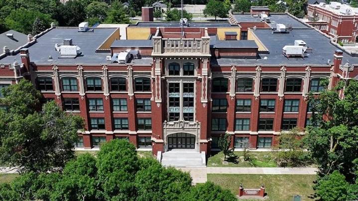 Student brings magazine to middle school in Grand Rapids