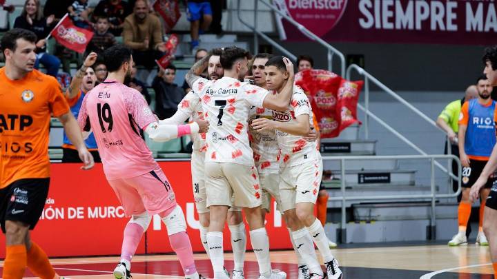 ElPozo Murcia gana con lo justo y sigue mandando en la Liga