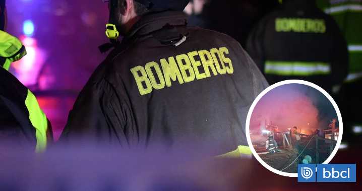 Mujer muere en incendio estructural en Villa Alemana: detuvieron a sujeto como presunto responsable