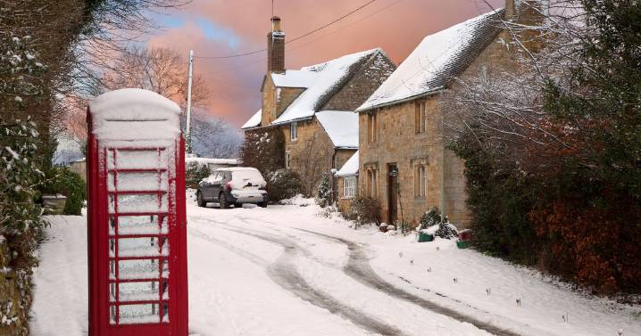 Snow map shows when white stuff could fall in Gloucestershire during UK cold snap