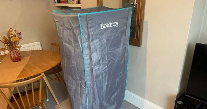 The budget drying device that keeps my clothes damp free is 50% off