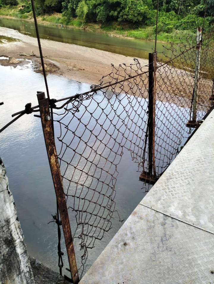 Concerns raised over safety of bridge in Baghmara