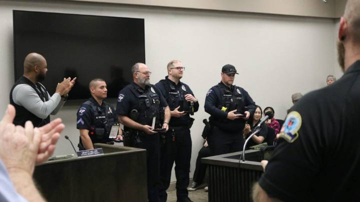 Brownwood police officers receive Medals of Valor for response to July shooting incident