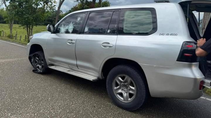 Caravana del gobernador de Arauca sufre atentado con disparos de arma de fuego