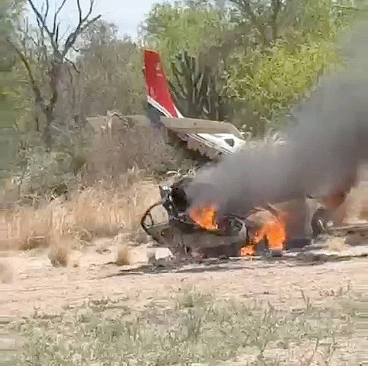 Investigan si traía droga una avioneta que cayó ayer en Rosario de la Frontera