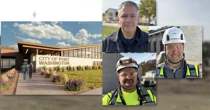 Cops excited for Port Washington's $32 million public safety complex that is now taking shape