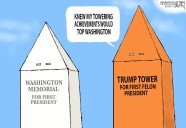 Let’s start with the convicted felon in the White House