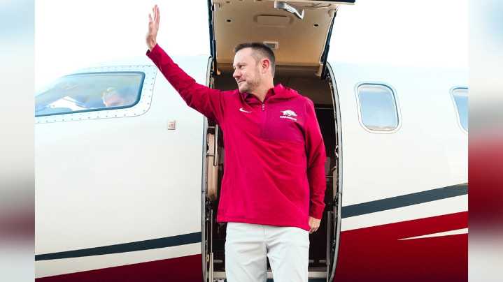 Ryan Silverfield is the new Razorback football head coach