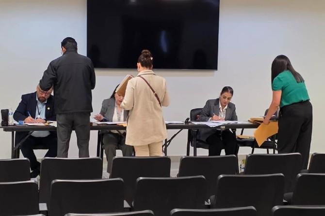 Concluyó recepción de documentos para Conciliadores