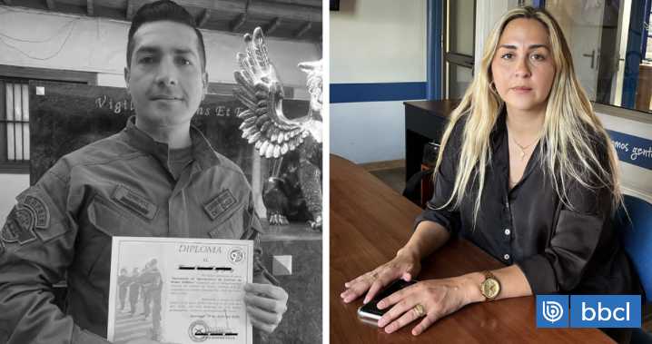 Viuda de carabinero que murió en un confuso incidente en el COP de Ercilla: "Mi esposo no se mató"