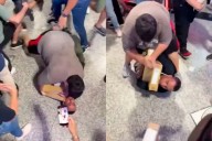 Notebooks a US$80 generó pelea y empujones en local comercial