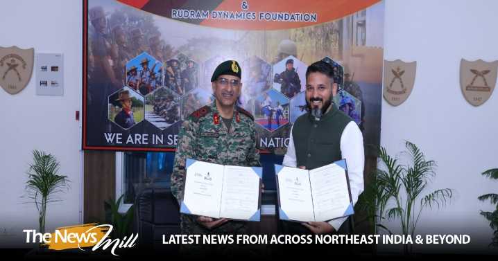 Assam Rifles and Rudram Dynamics Foundation sign MoU to enhance collaboration in research, innovation and training