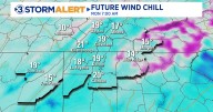 Brutal wind chills and the chance for afternoon snow showers