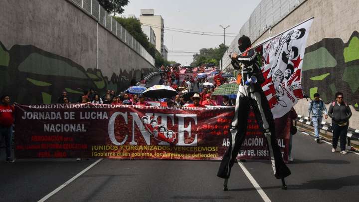 ¿Por Qué Hay Nuevo Paro Nacional de la CNTE? Esto Exigen los Maestros con Marchas y Bloqueos