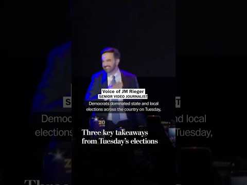 Three key takeaways from Tuesday's elections