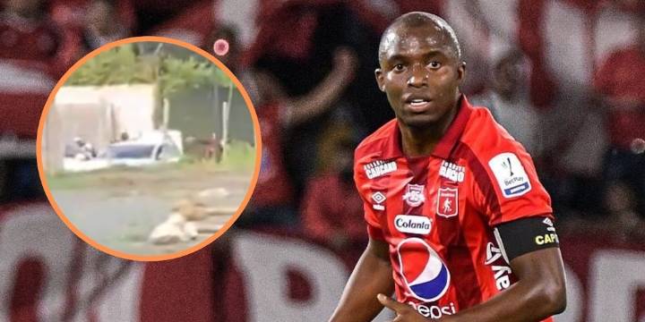Luis Paz, jugador del América de Cali, fue víctima de un fleteo tras retirar dinero del banco: así ocurrió el asalto