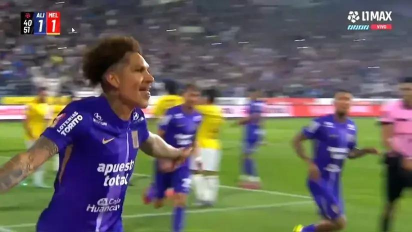Paolo Guerrero desató la fiesta en Matute: así fue su gol con Alianza Lima ante Melgar [VIDEO]